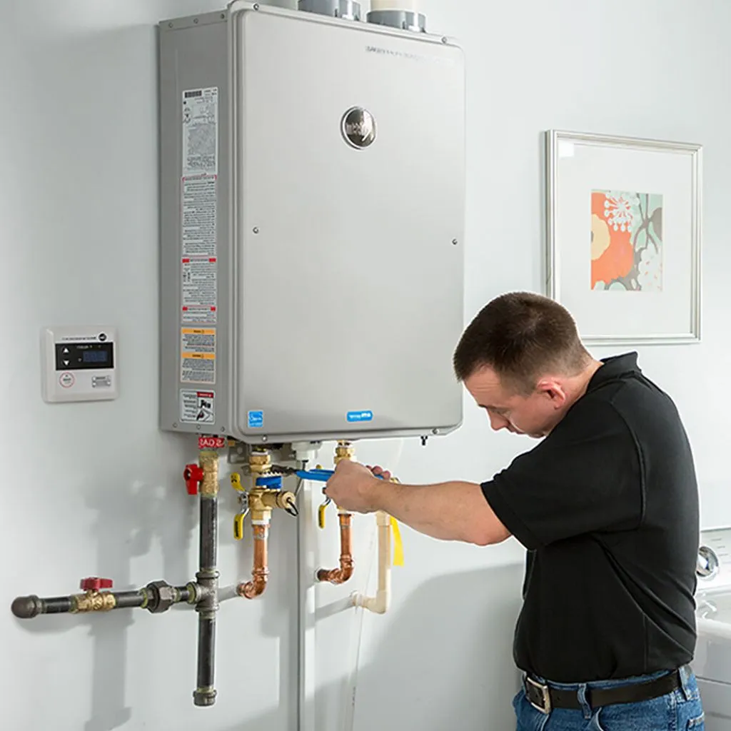 tankless water heater repair in Reynolds, ND